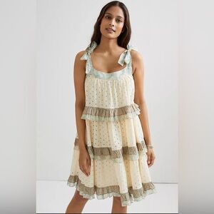 6-Effie Eyelet Mini Dress Sold by ANTHROPOLOGIE